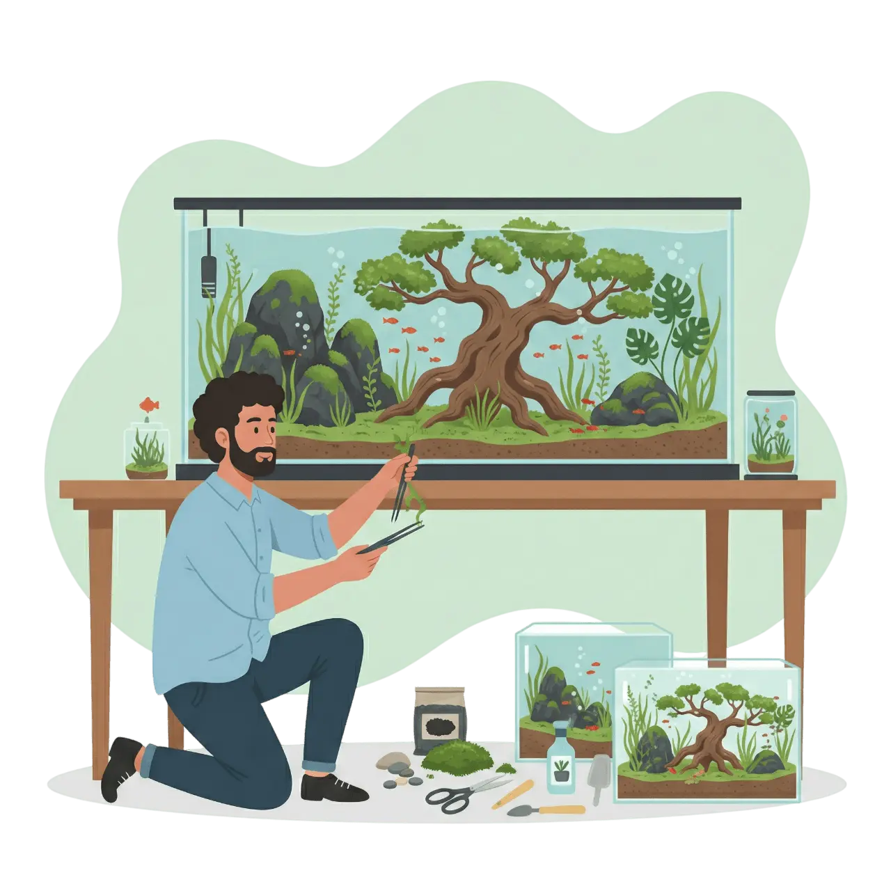 Aquascaping - Beeindruckende Unterwasserlandschaft im Aquarium