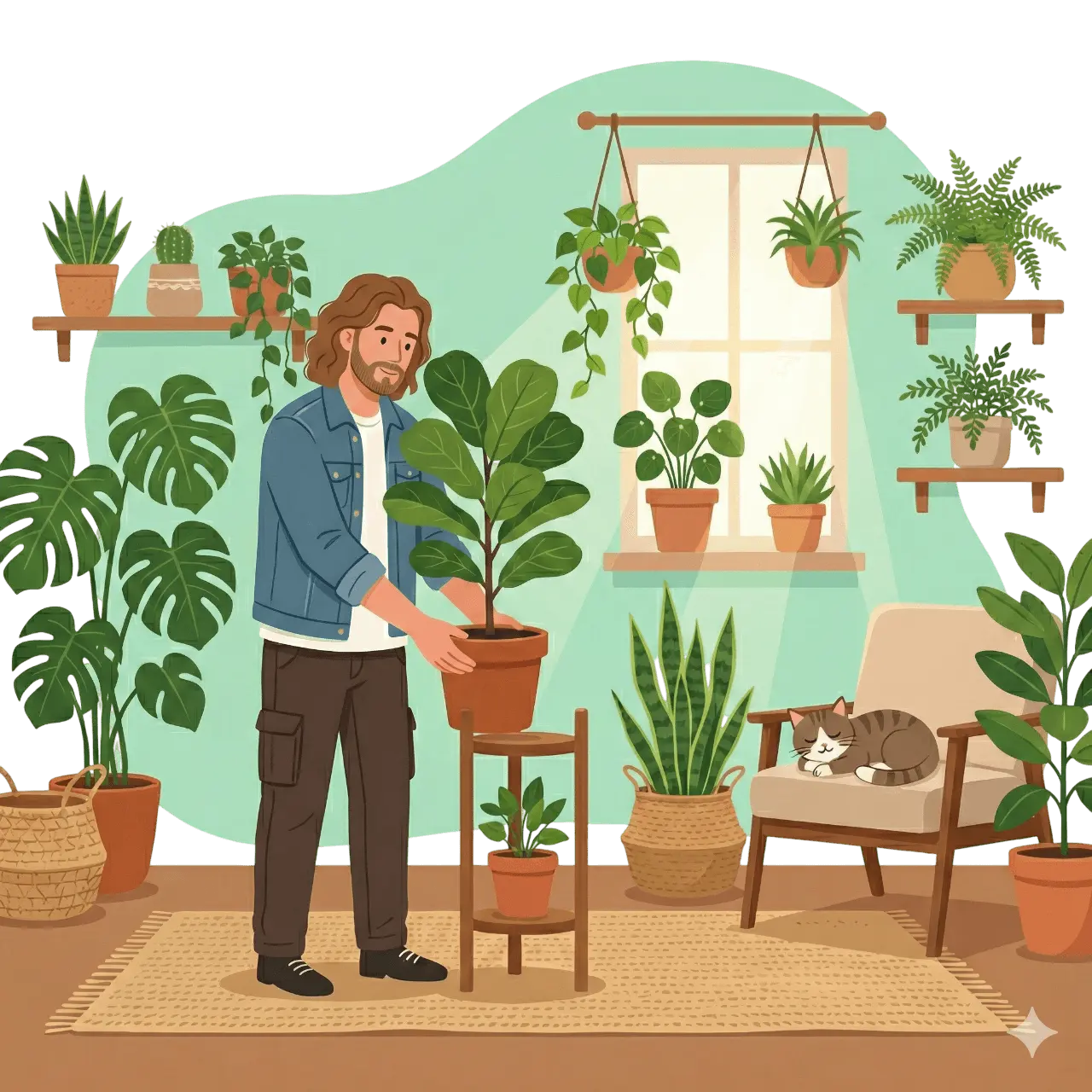 Homescaping - Wohnen mit Pflanzen und natürlichen Elementen